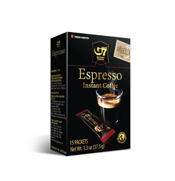 G7 Espresso Instant Coffee Trung Nguyen Legend US