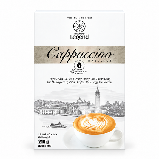 Legend Instant Cappuccino Hazelnut (12 Packets)