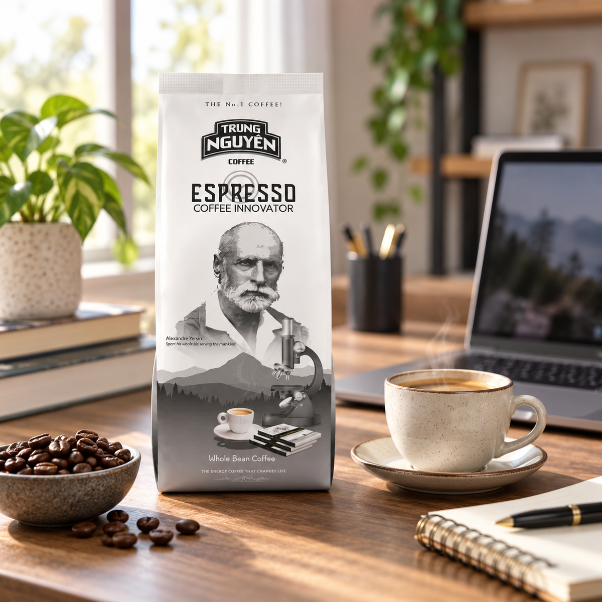 Espresso Innovator Whole Bean Coffee (Robusta Arabica Blend)