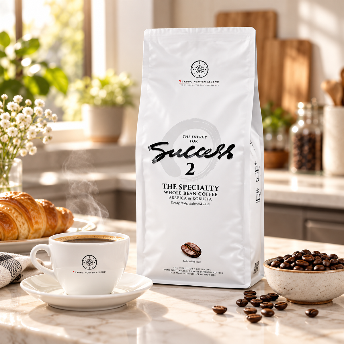 Success 2 Whole Bean Coffee (85% Arabica / 15% Robusta)