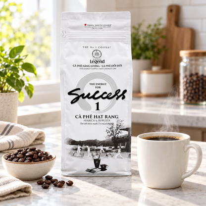 Success 1 Whole Bean Coffee (60% Arabica / 40% Robusta)