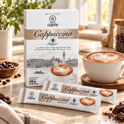Legend Instant Cappuccino Mocha (12 Packets)