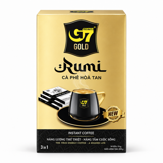 G7 Gold Rumi 3-in-1 Instant Coffee (14 Packets)