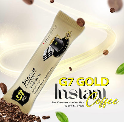 G7 Gold Picasso Latte 3-in-1 Instant Coffee (14 Packets)