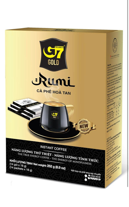 G7 Gold Rumi 3-in-1 Instant Coffee (14 Packets)