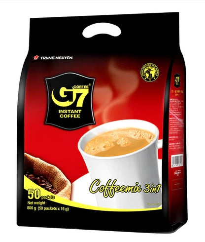 G7 3-in-1 Instant Coffee (50 Packets)