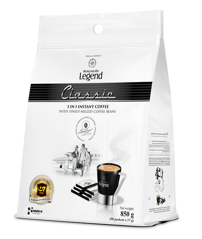 Legend Classic 3-in-1 Instant Coffee (50 Packets)