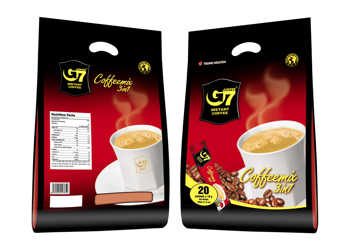G7 3-in-1 Instant Coffee (20 Packets) – TANGO GLOBAL MARKET INC