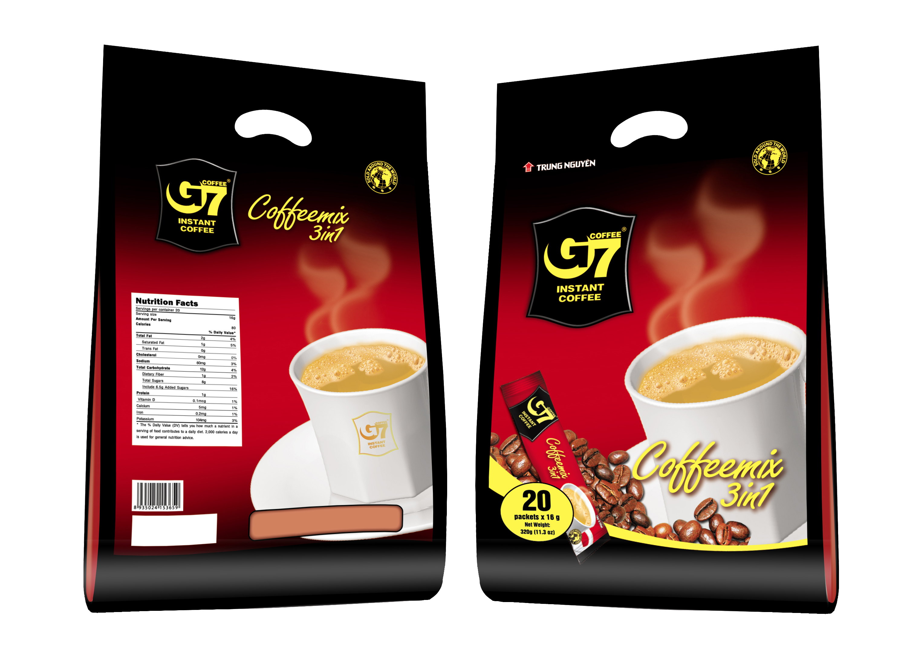 G7 3-in-1 Instant Coffee – Trung Nguyen Legend US