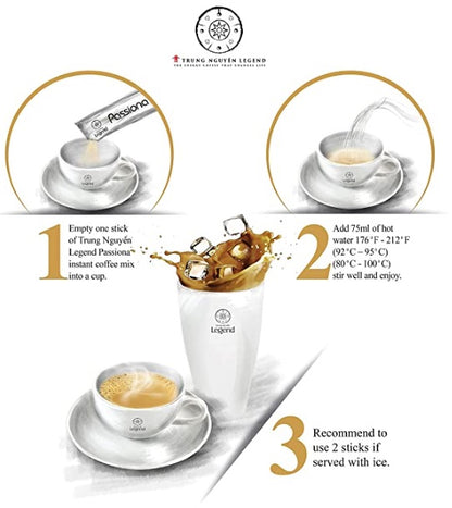 Legend Passiona Collagen 3-in-1 Instant Coffee (14 Packets)